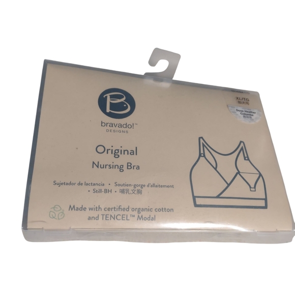 Bravado Other - Bravado! Designs Womens Large XL Original Full Cup Nursing Bra Dove Heather Gray